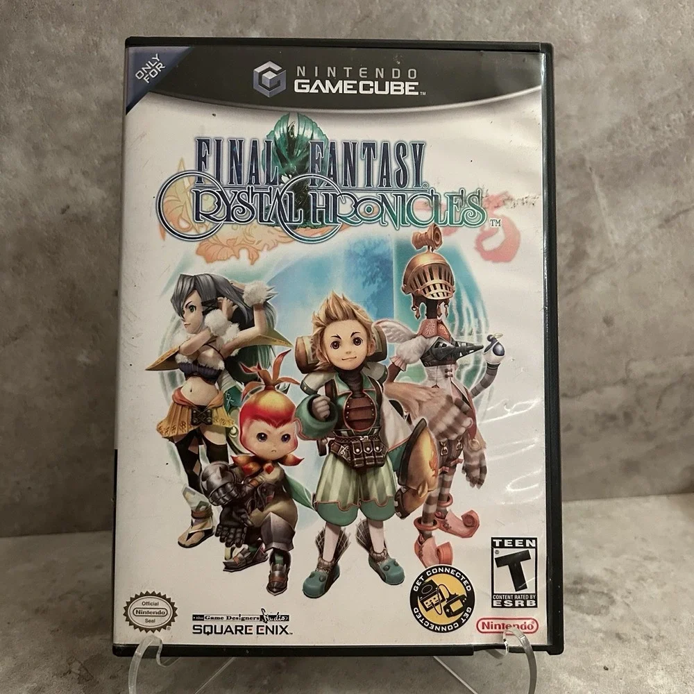 Final Fantasy: Crystal Chronicles (Nintendo GameCube) CIB Complete Tested Works